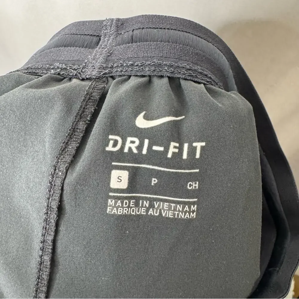 NIKE / black dri-fit lightweight flex essential track pants / S